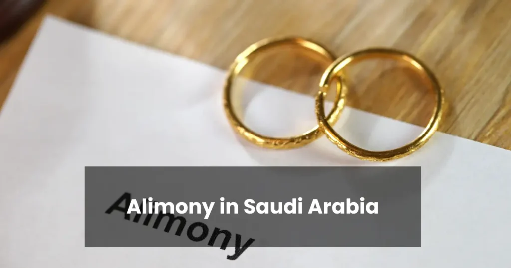 Alimony in Saudi Arabia